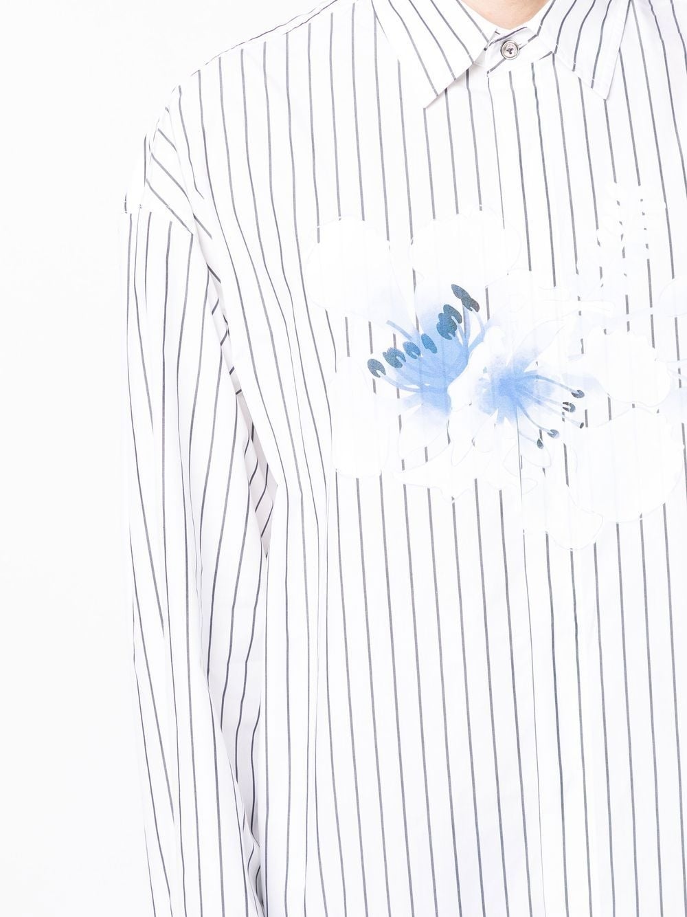 floral-print shirt - 5