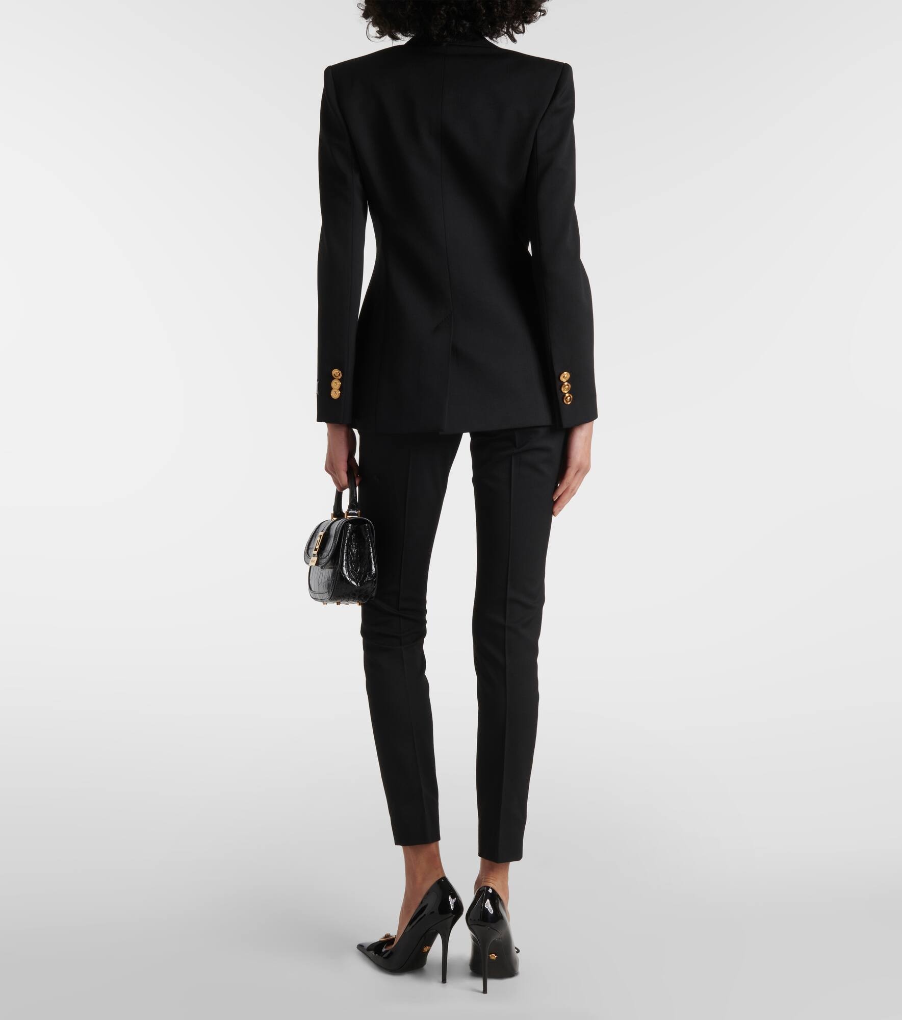 Wool-blend blazer - 3