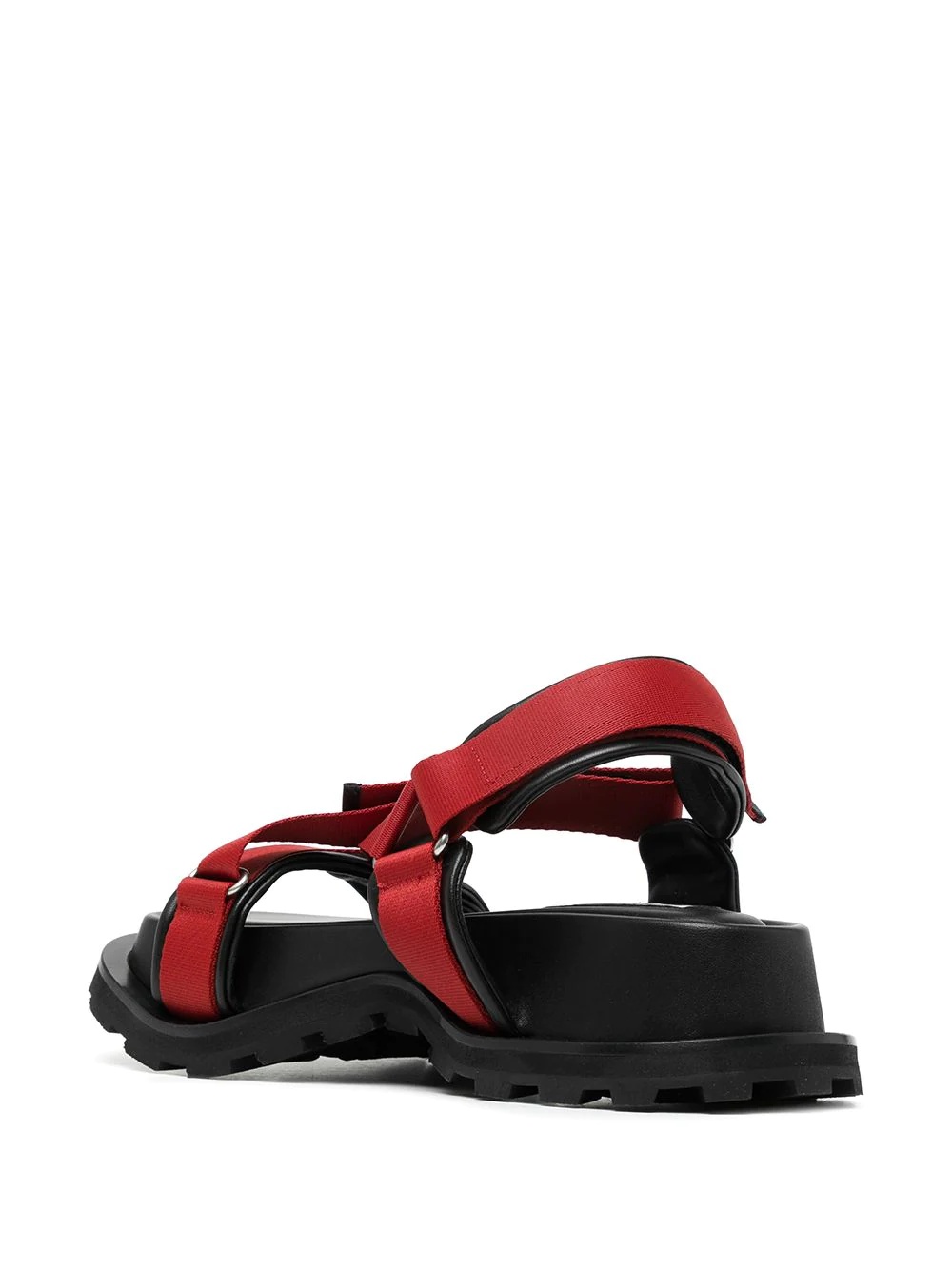 crossover-strap chunky sandals - 3