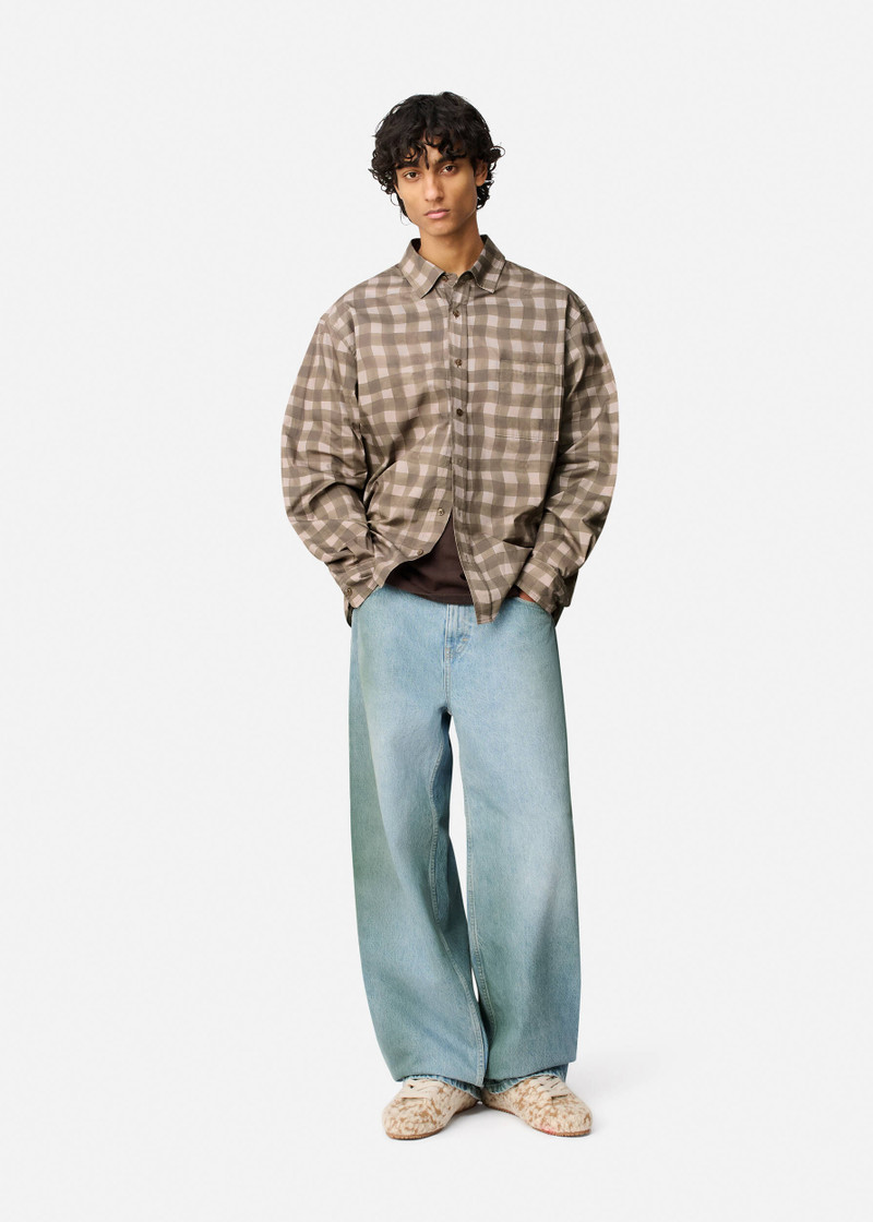 Axel Arigato Distort Gingham Shirt outlook