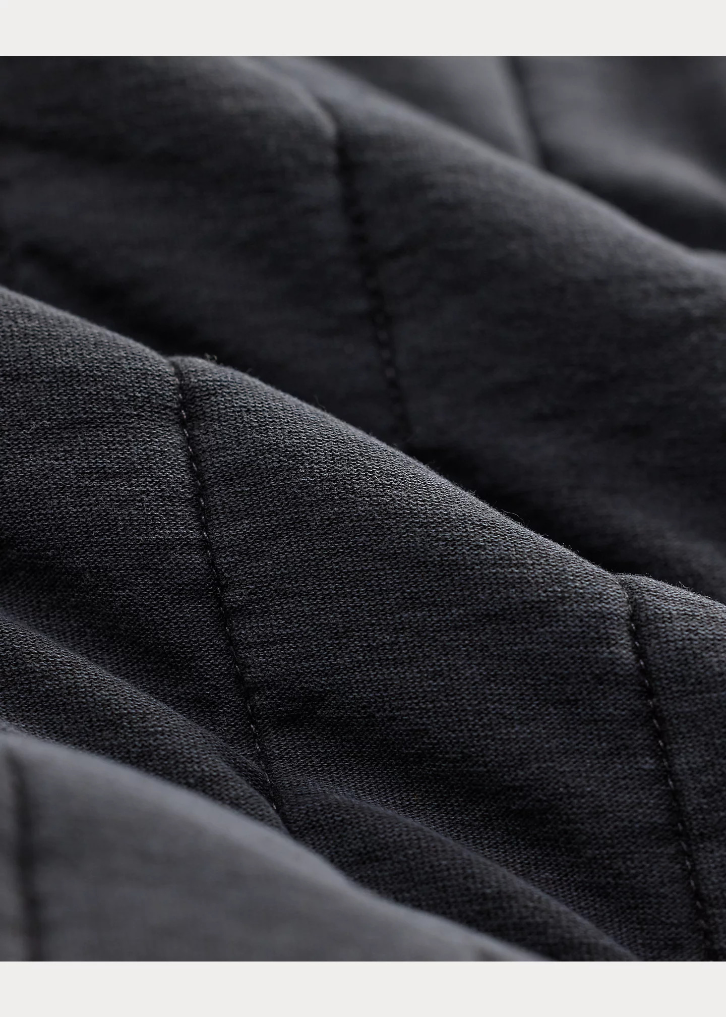 Fleece-Collar Quilted Jersey Jacket - 5