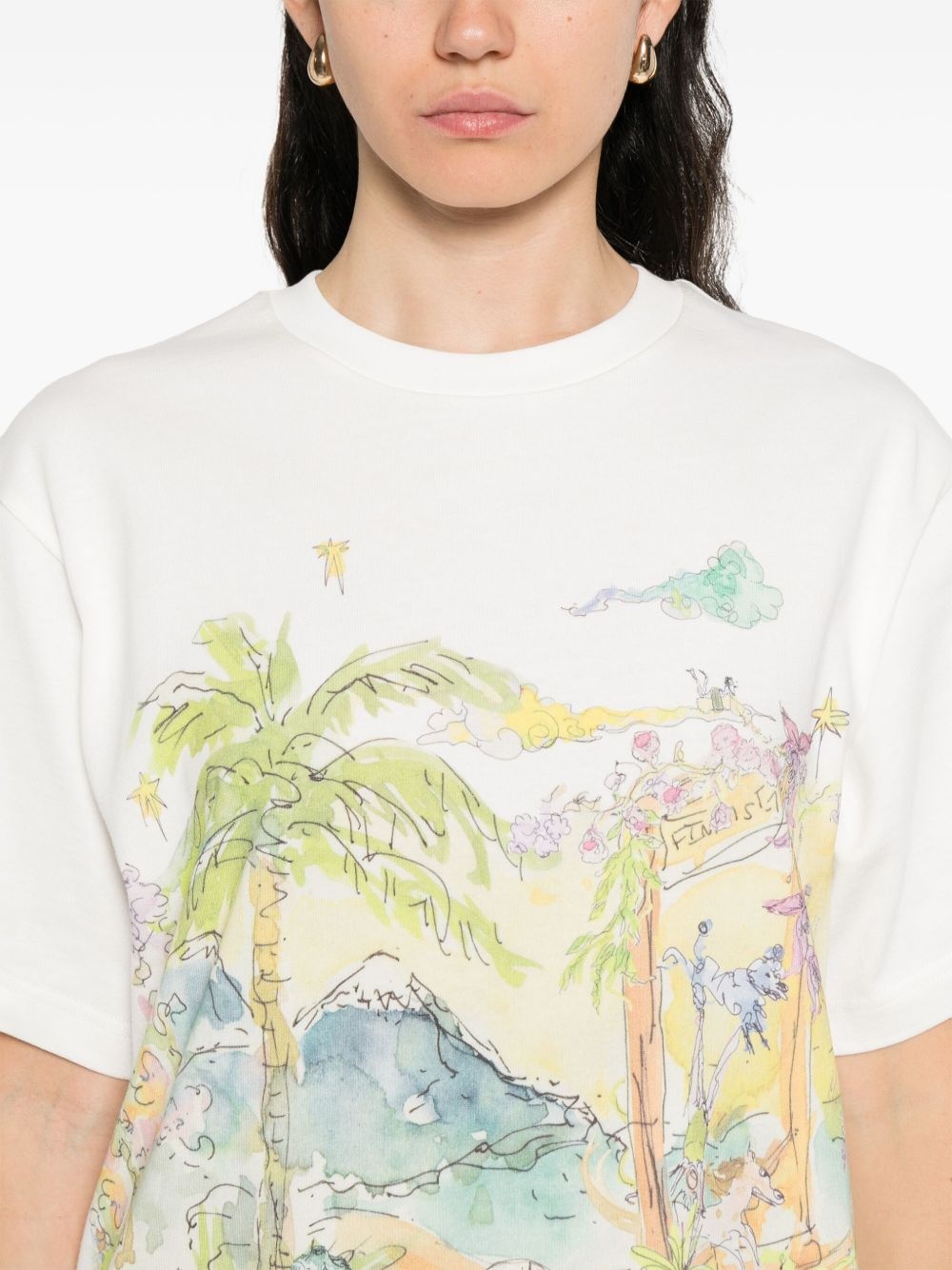 graphic-print T-shirt - 5
