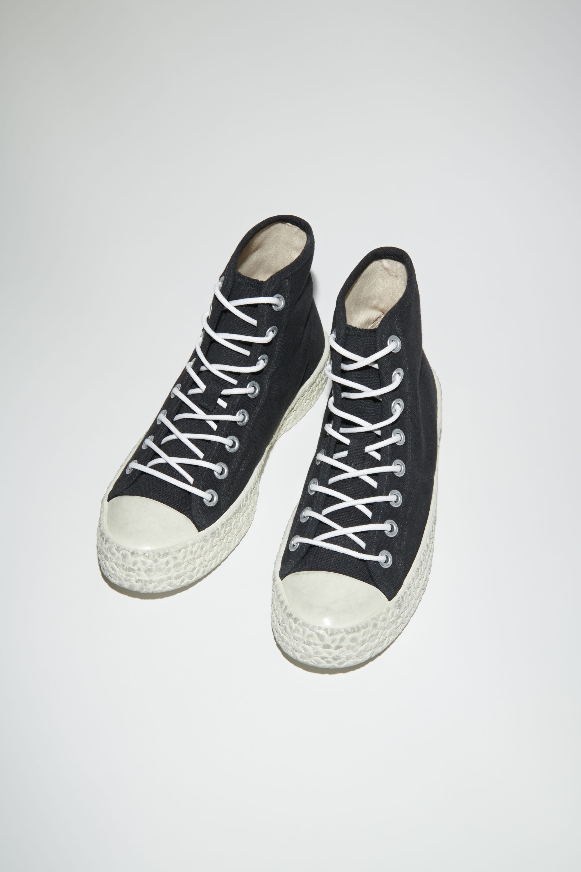 High top sneakers - Black/off white - 2