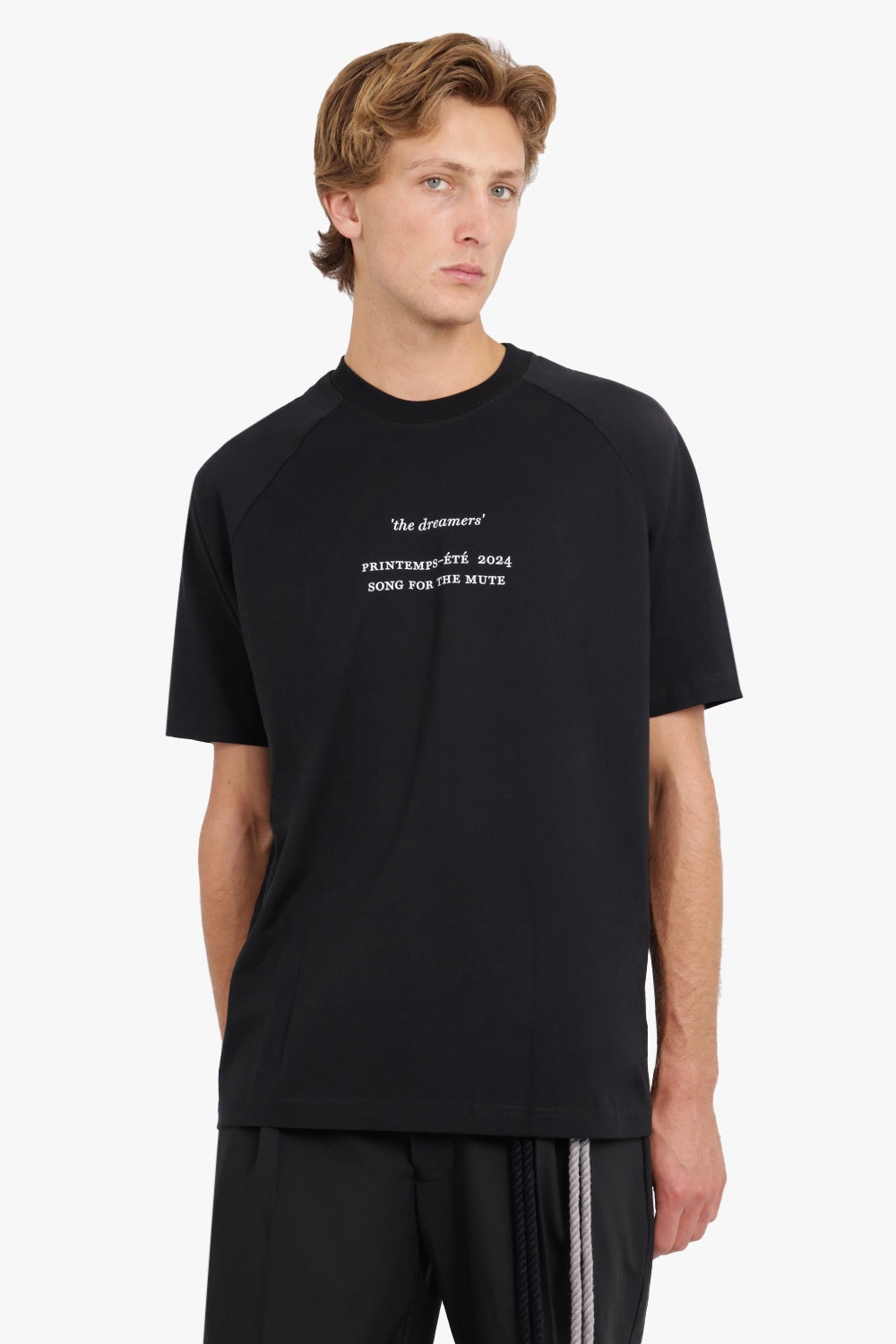 FULL MOON RAGLAN TEE | BLACK - 3