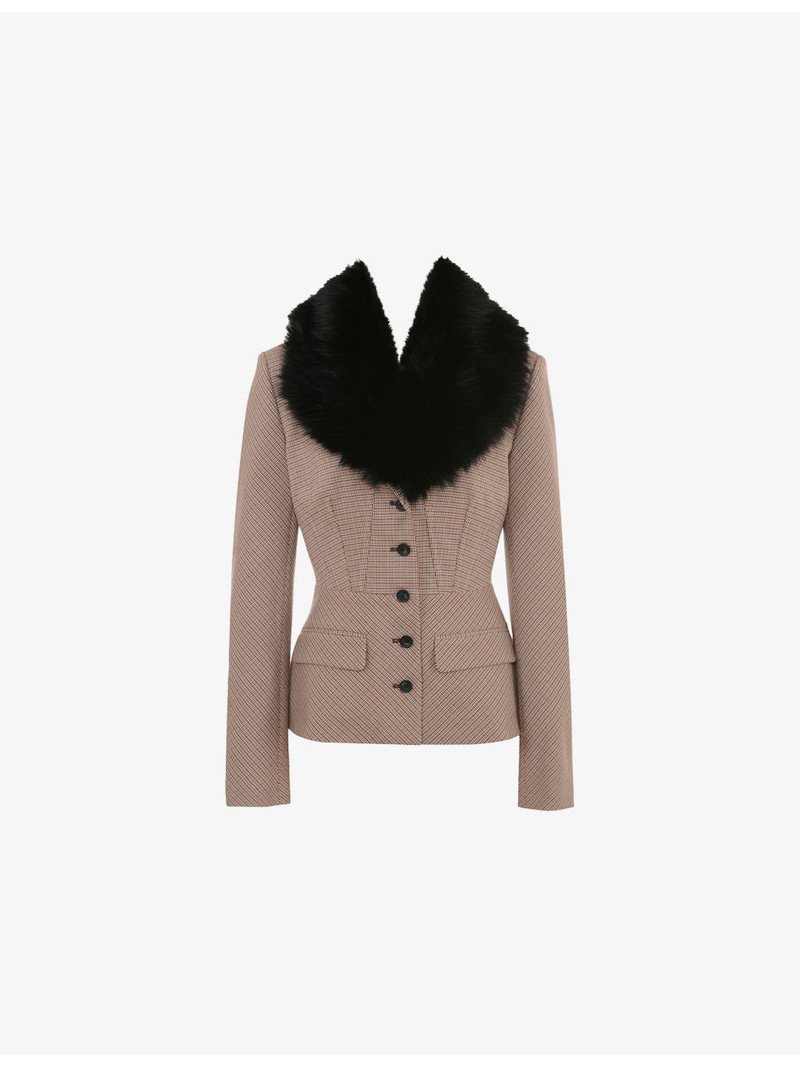 Buckingham Hourglass Slim-Fit Stretch-Woven Jacket 1