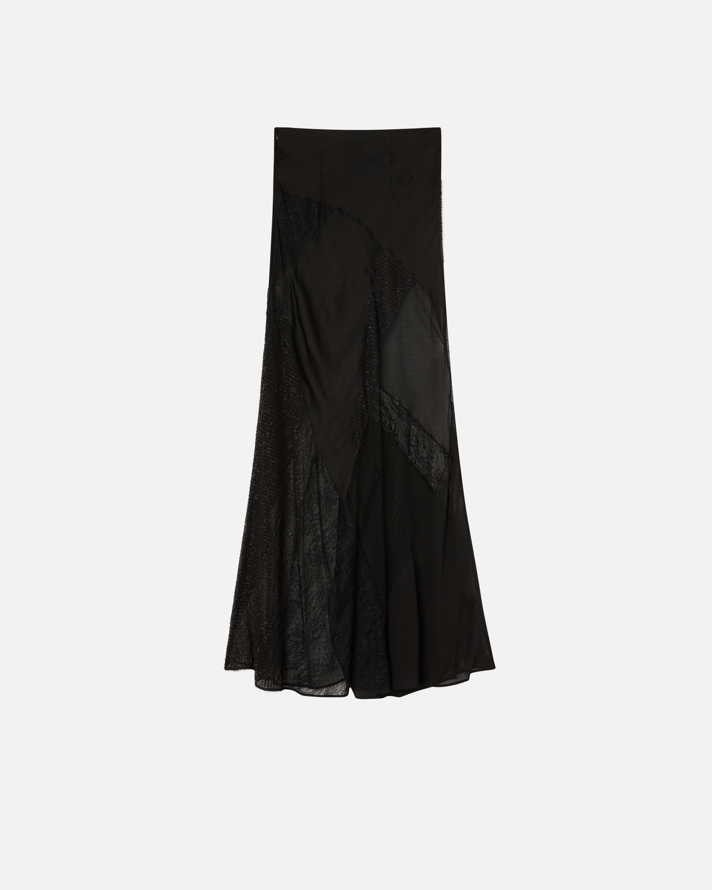 ELEGANT PATCHWORK SKIRT - 6