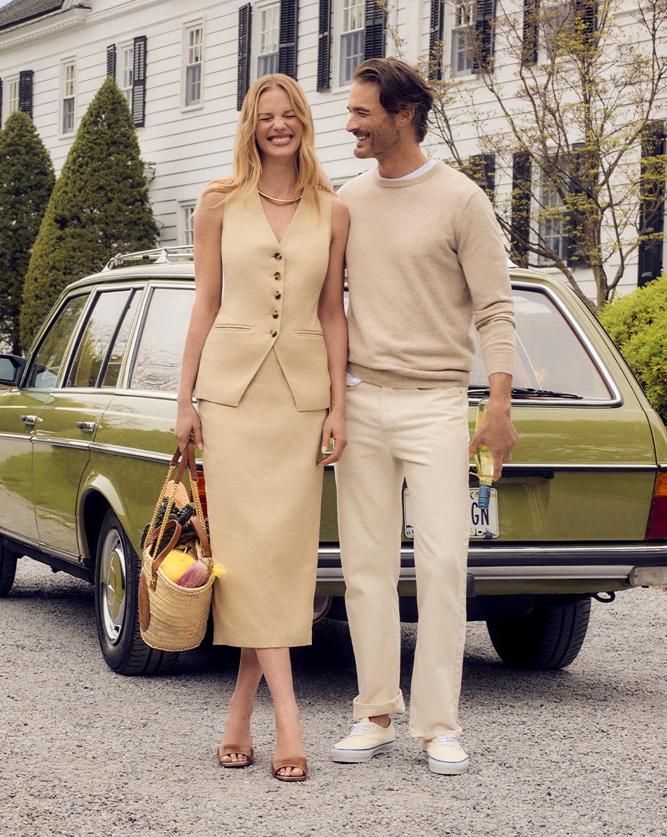 KIMPTON STRETCH-LINEN SKIRT - 7