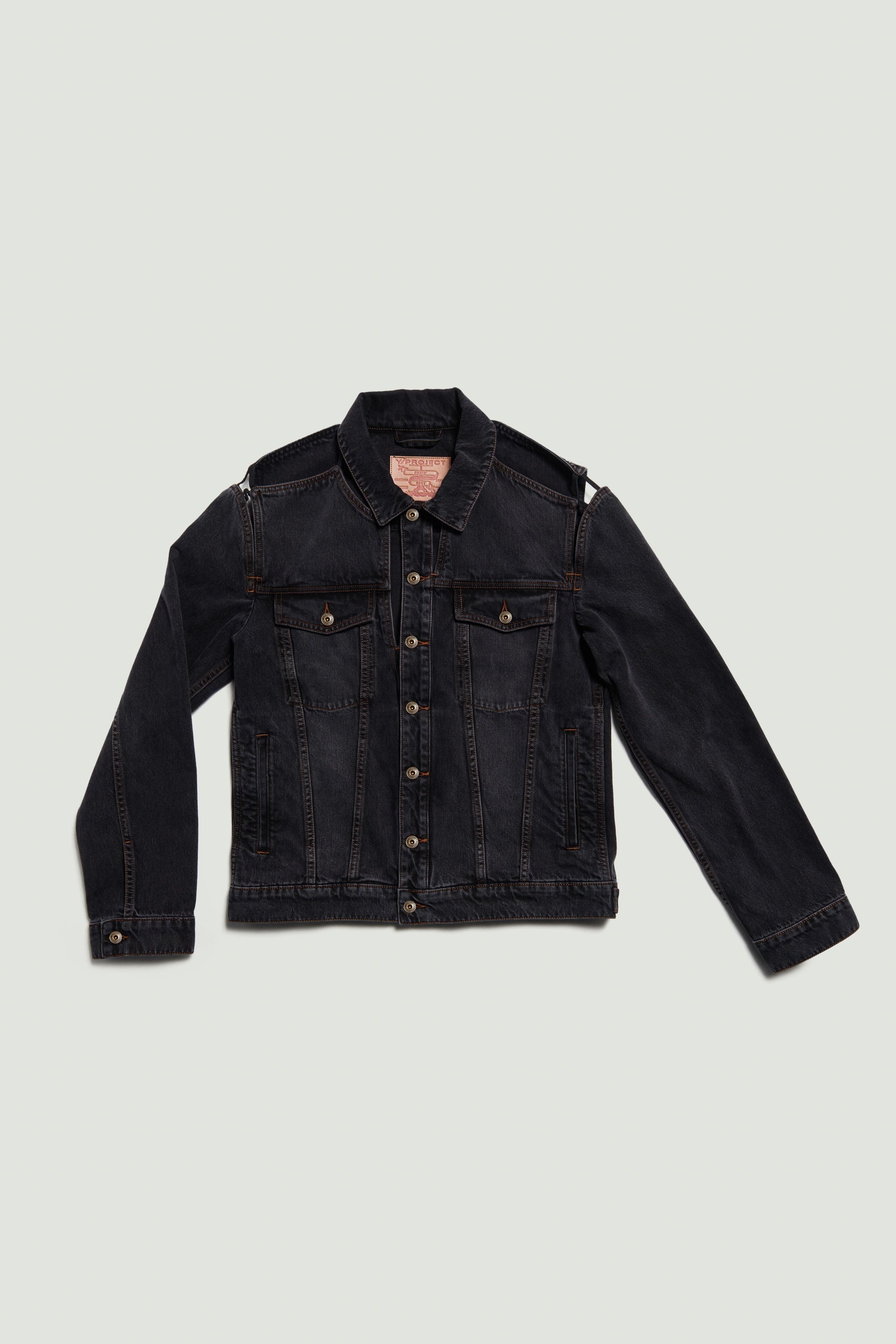 Y/Project Peep Show Denim Jacket | REVERSIBLE