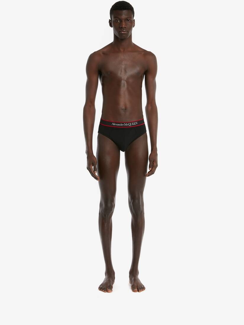Selvedge Slip in Black - 2