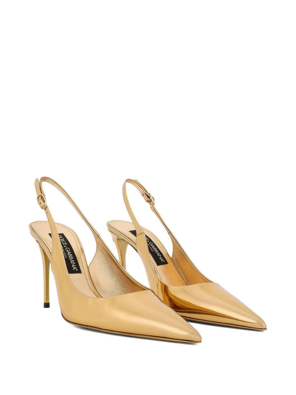 90mm slingback pointed-toe pumps - 2