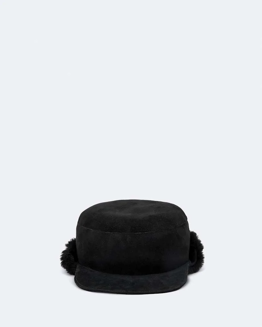 RAMONA SHEARLING HAT - 1