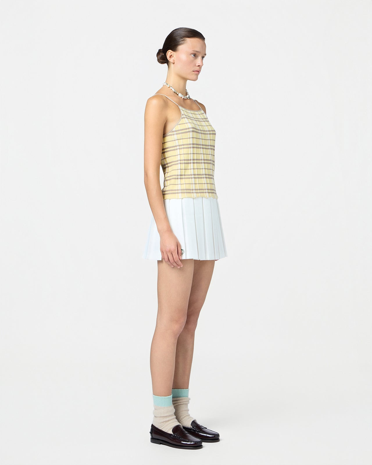Plaid Tank Top - 5