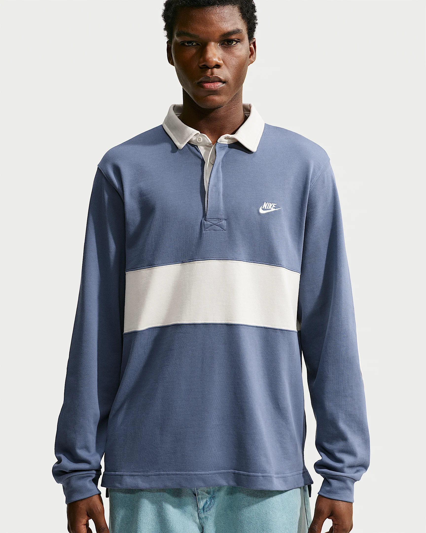 Nike Club Men's Long-Sleeve Rugby Top - 1