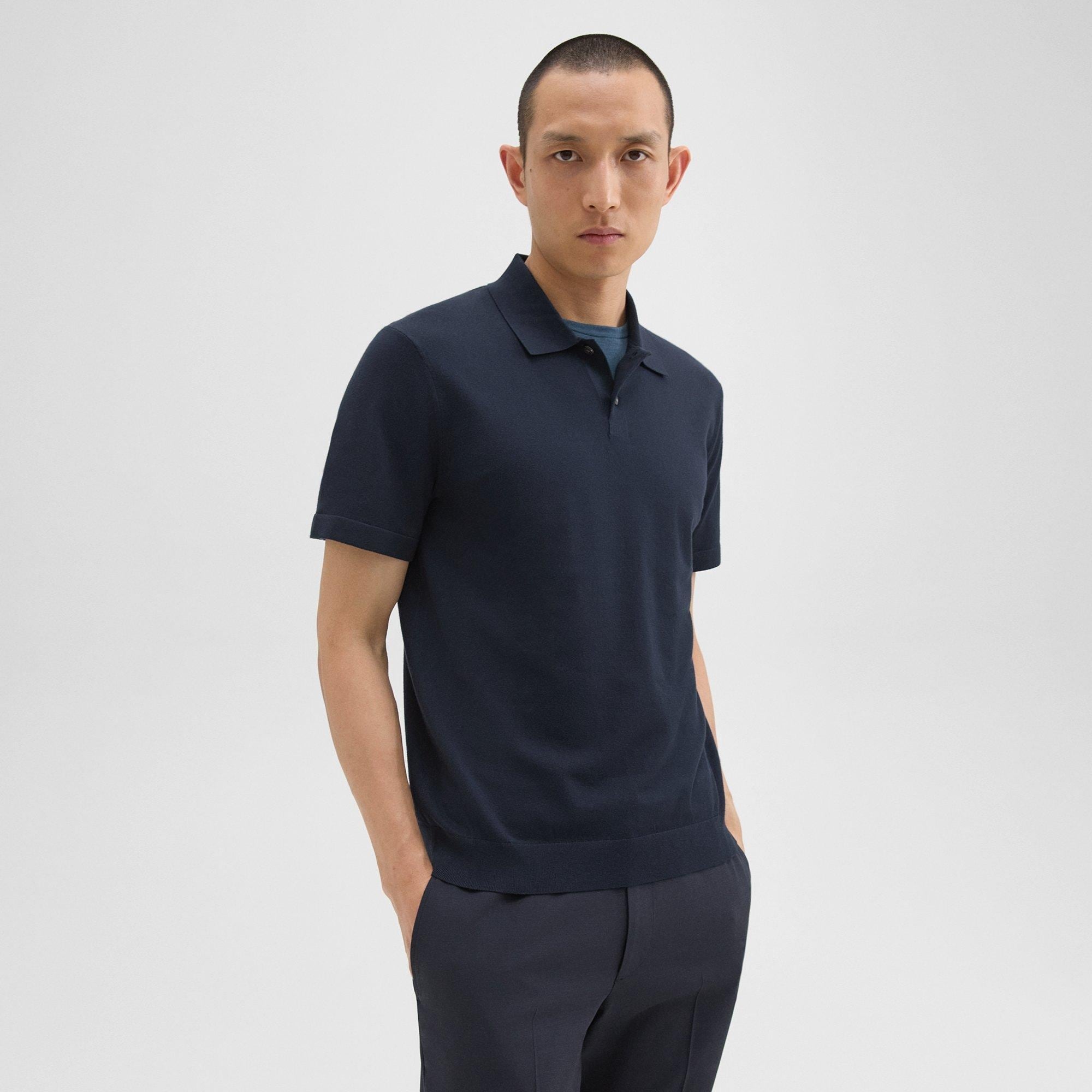 Goris Polo Shirt in Light Bilen - 2