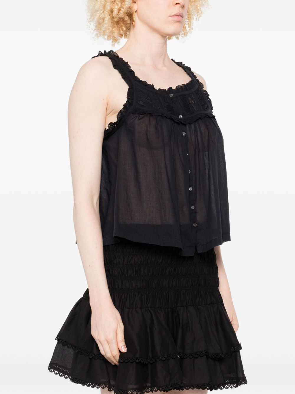 Fidella cropped blouse - 3