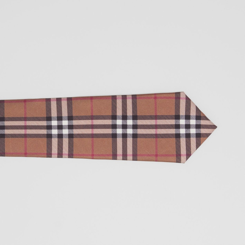 Classic Cut Check Silk Tie 3