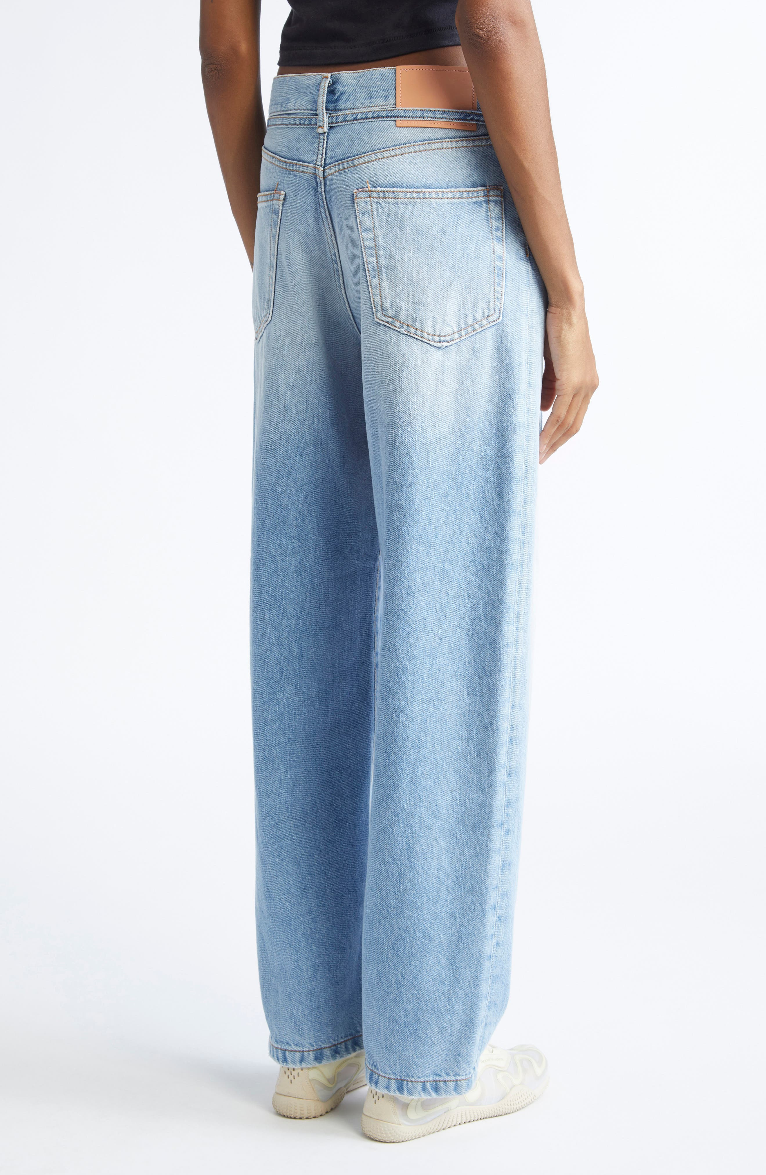 1991 Toj Distressed High Waist Loose Fit Jeans - 2