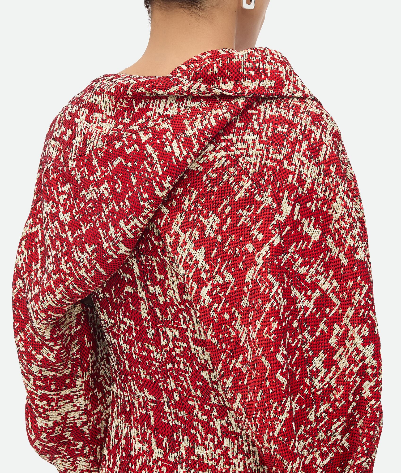 Textured Viscose Dress - 6