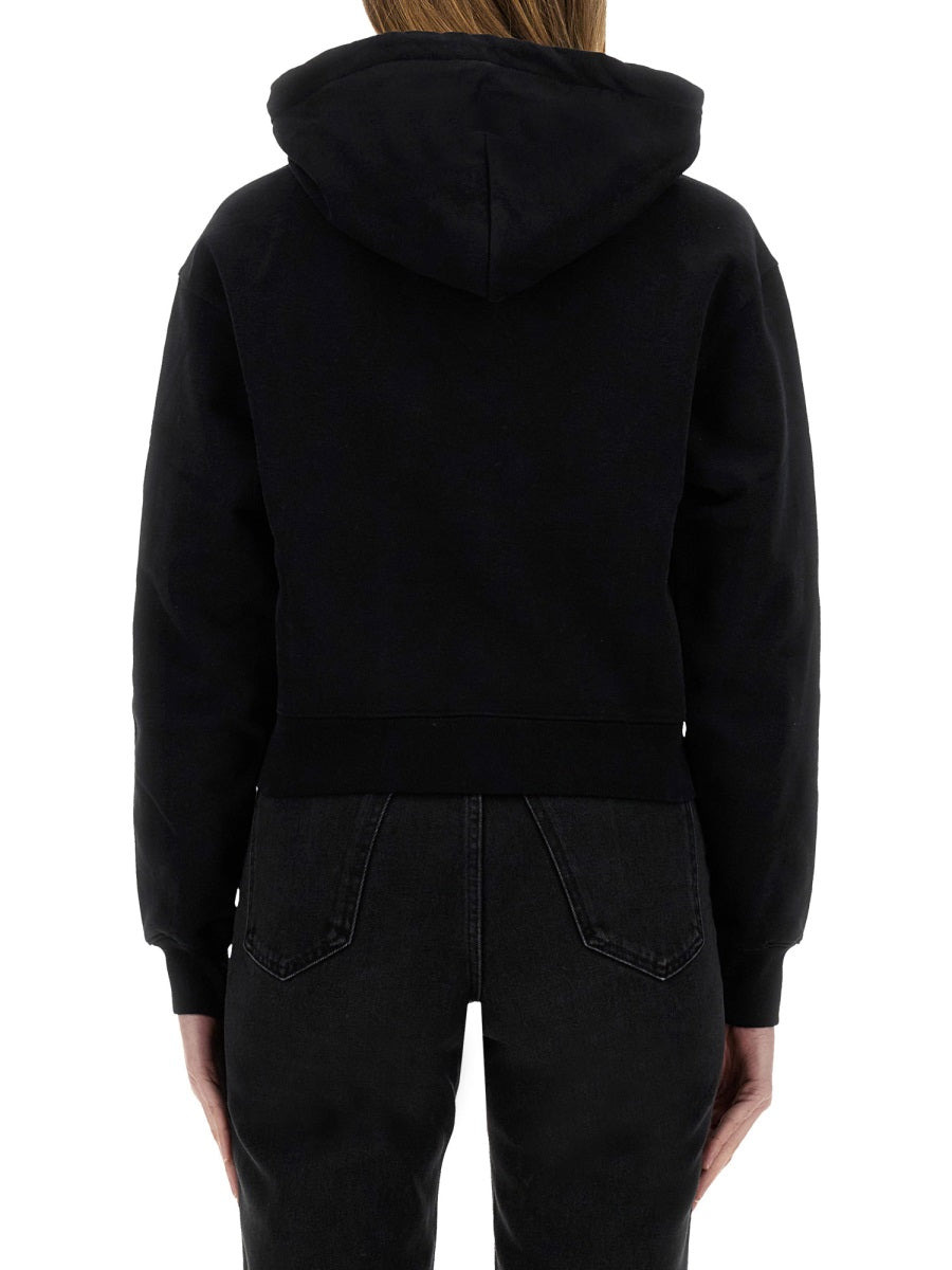 Jacquemus Women "The Sweatshirt" With Grosgrain Hood - 3