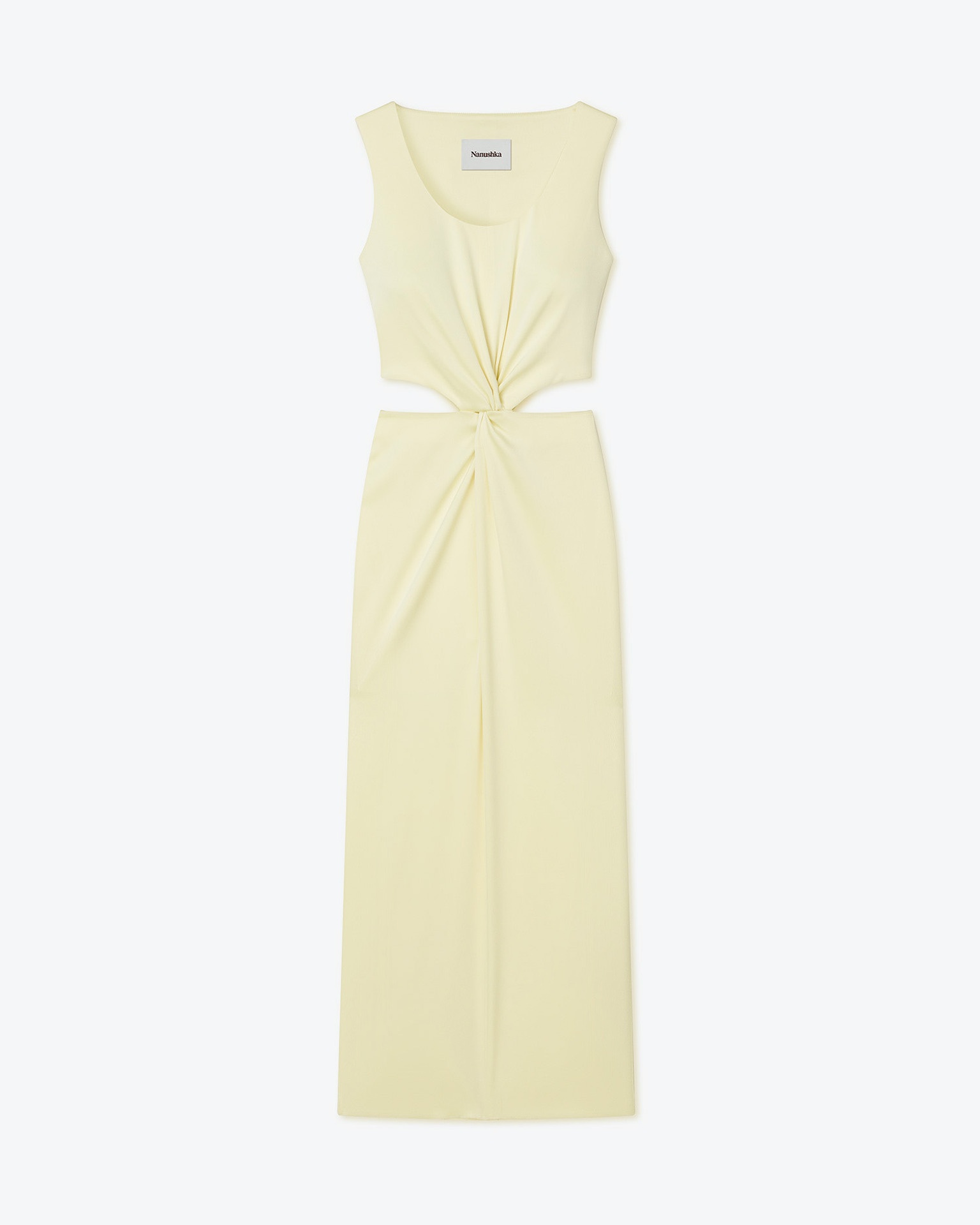 LUCCA - Cut-out slip satin dress - Lumen - 1
