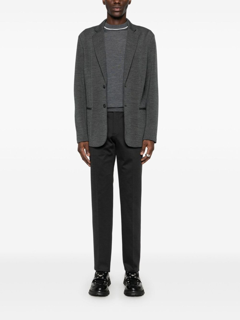 EMPORIO ARMANI marl-knit sweater outlook