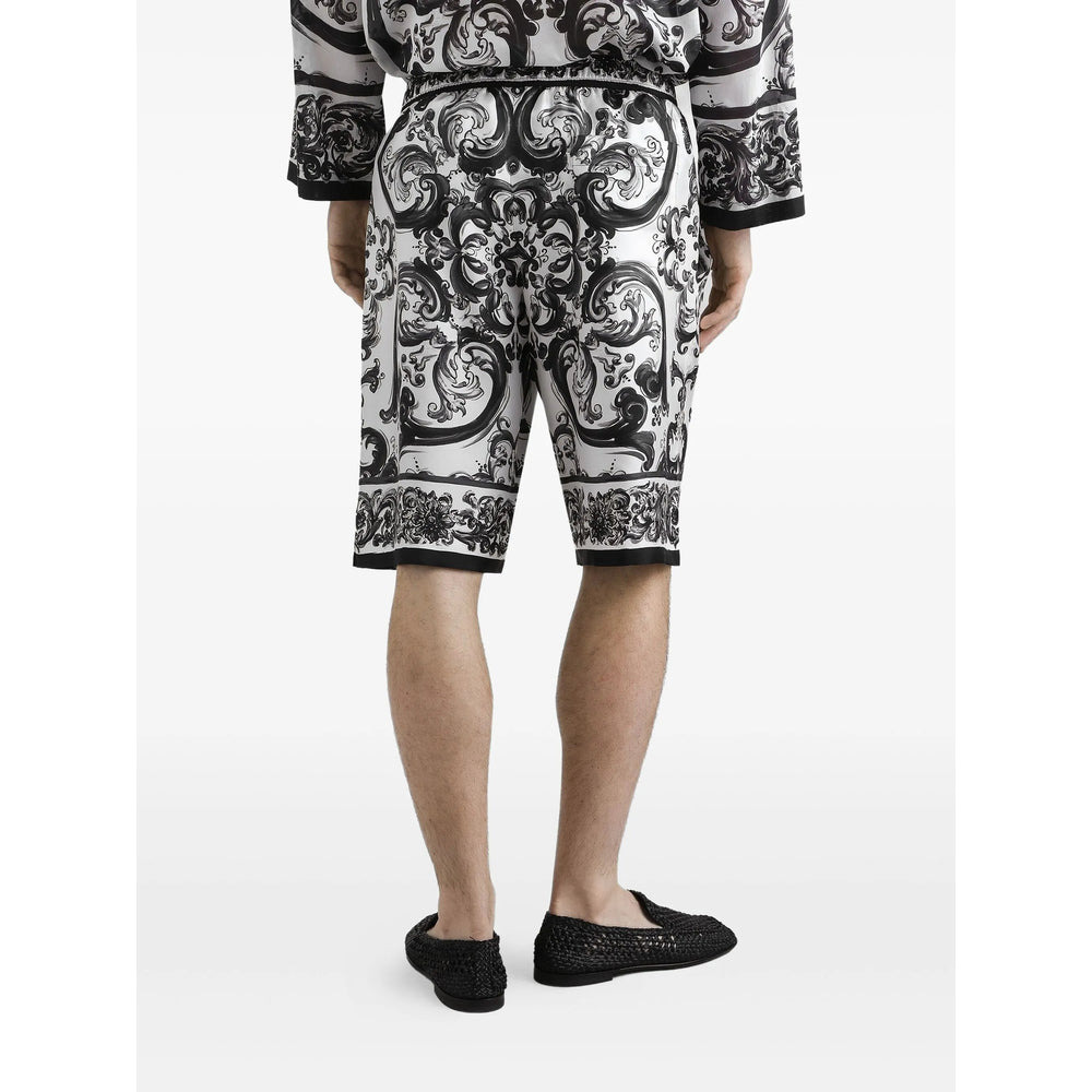 Dolce & Gabbana White Shorts - Bermuda Shorts Men - 4