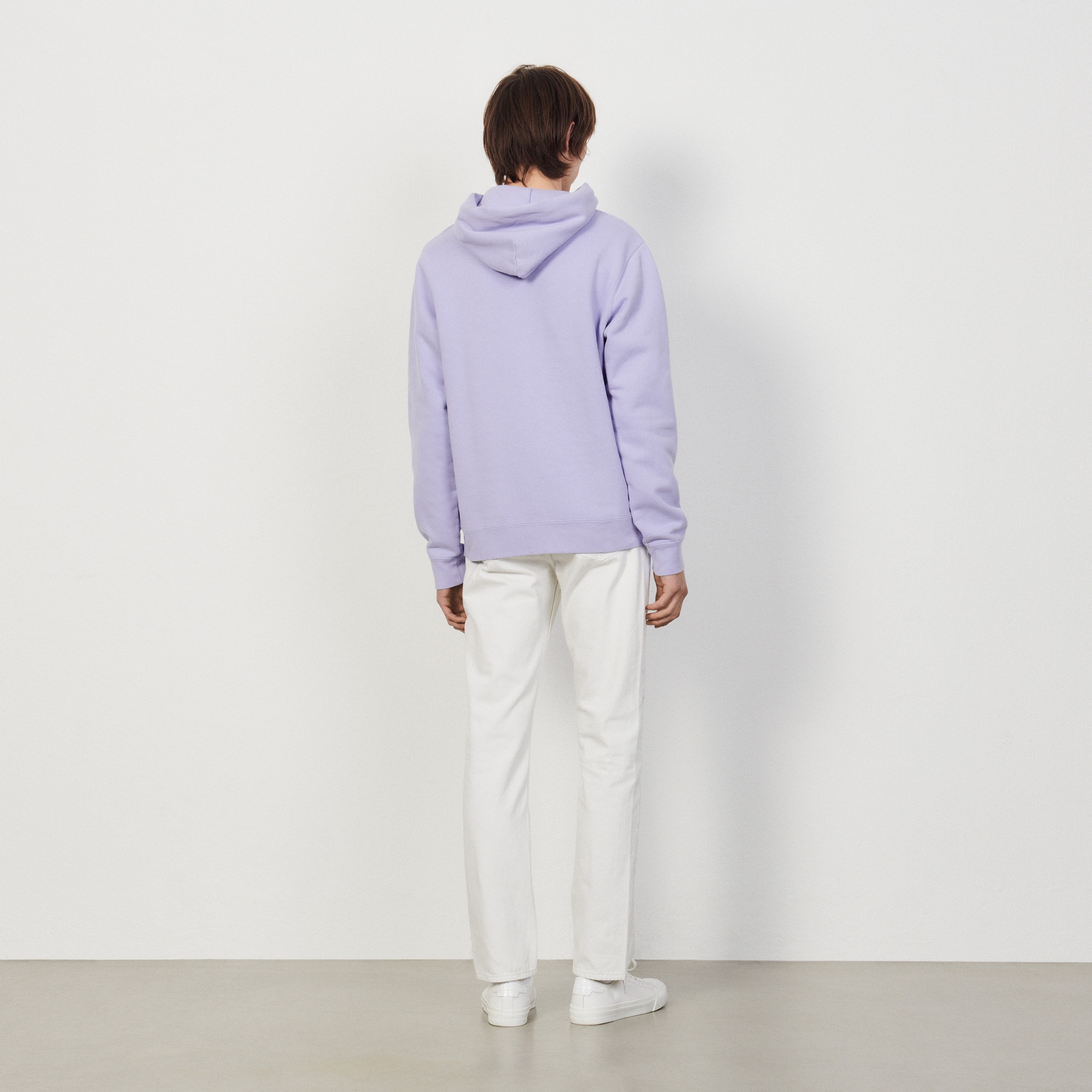Hoodie sweatshirt with logo embroidery - 3