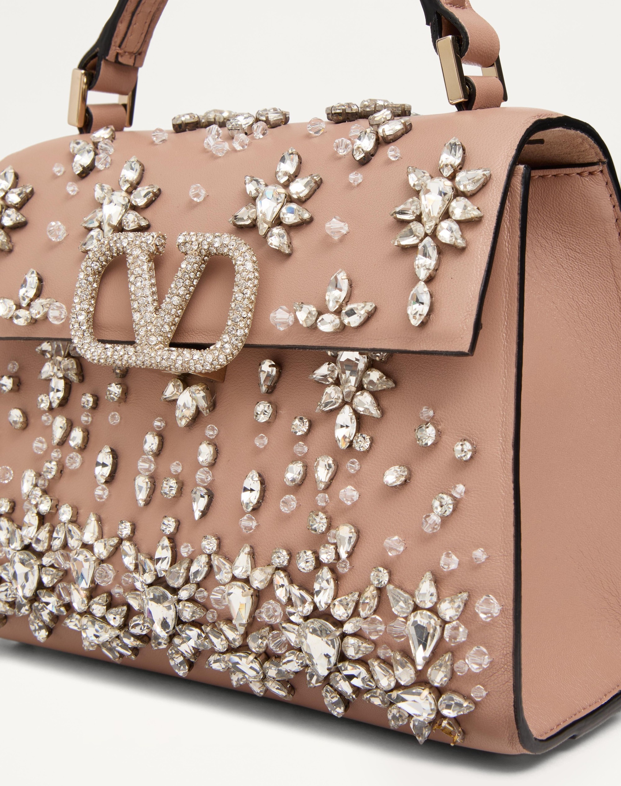 VALENTINO GARAVANI VSLING MINI EMBROIDERED HANDBAG 6
