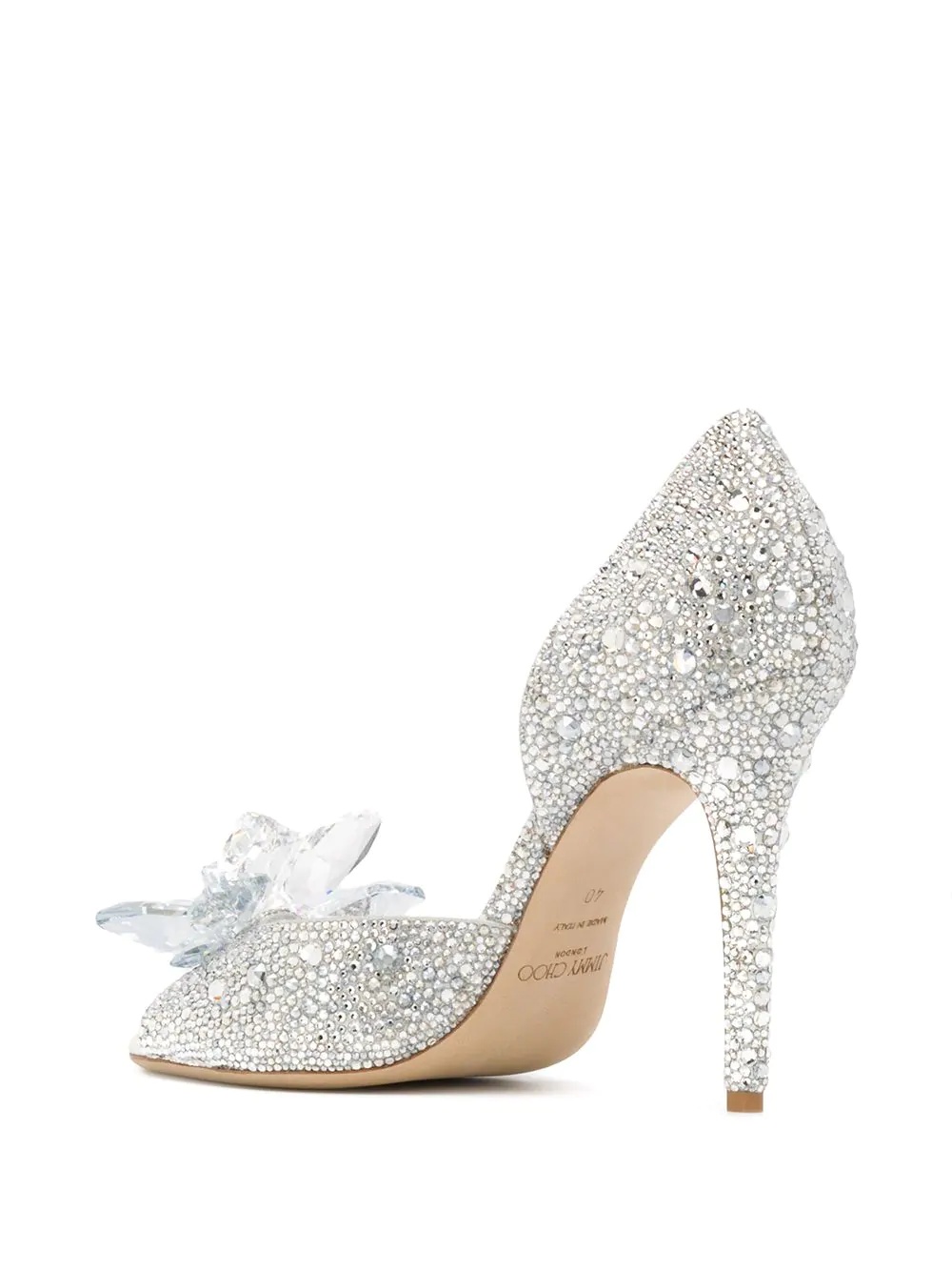 Anilla 100mm crystal-embellished pumps - 3