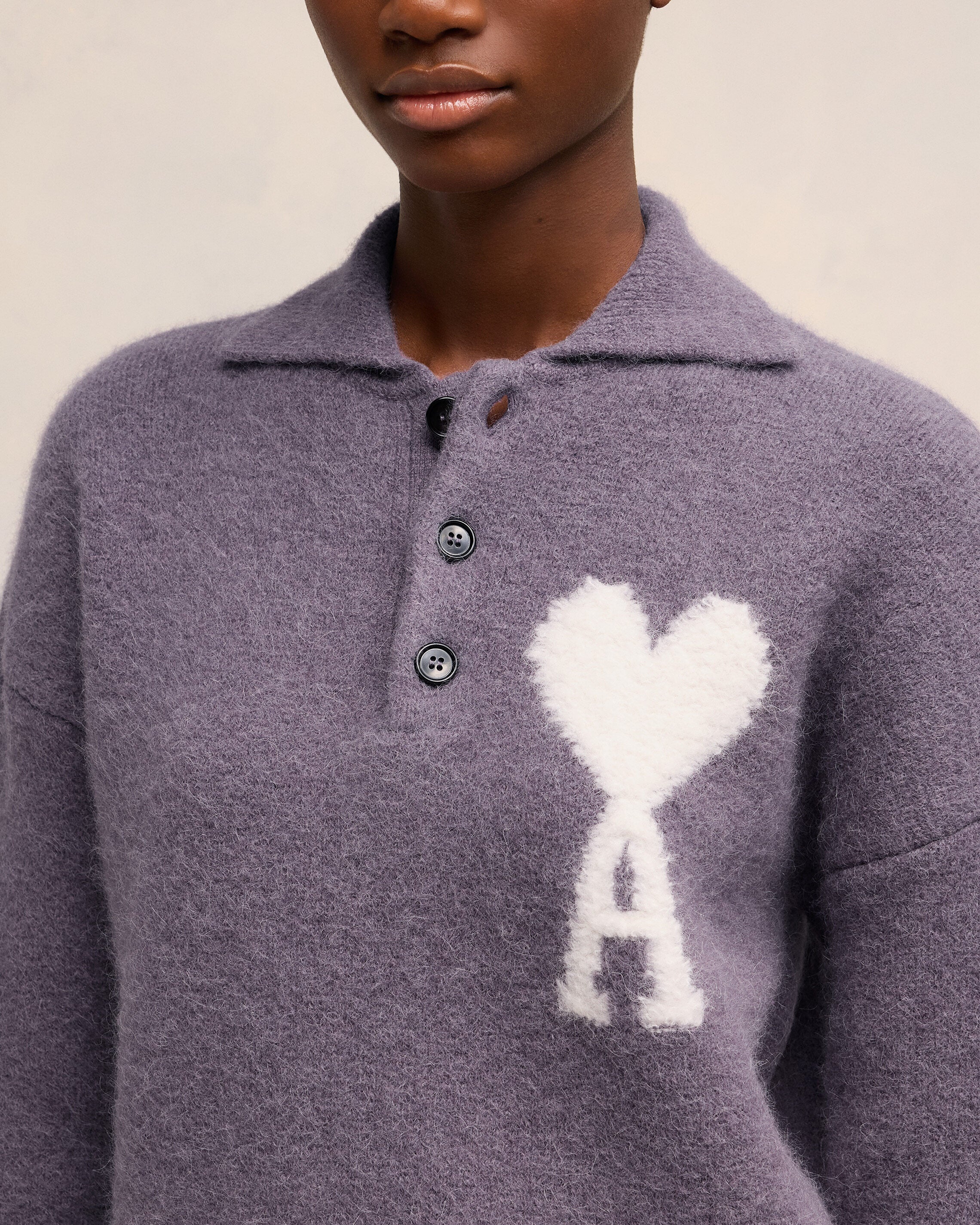 OFF-WHITE AMI DE COEUR POLO - 4