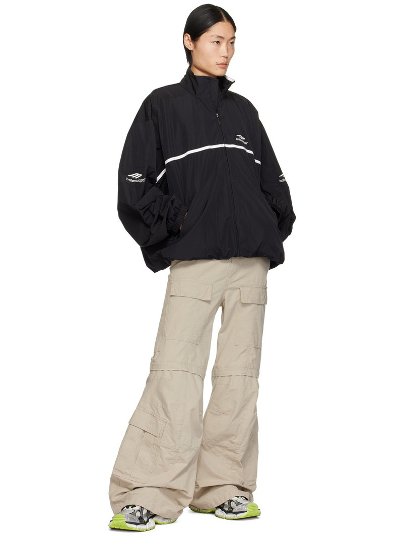 wide-leg cargo trousers 5