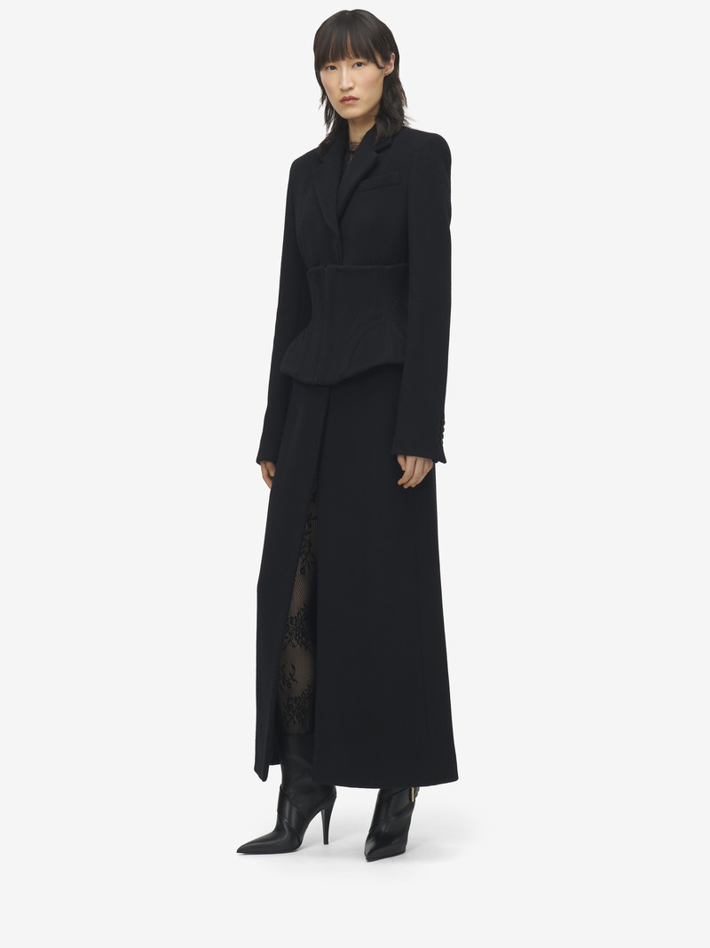 Wool Cashmere Long Coat 3