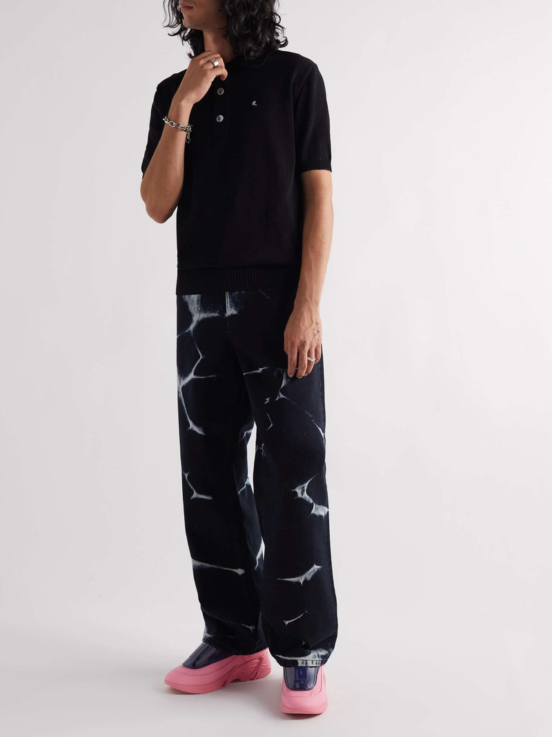 Antei Shell and PVC-Trimmed Leather Sneakers 2