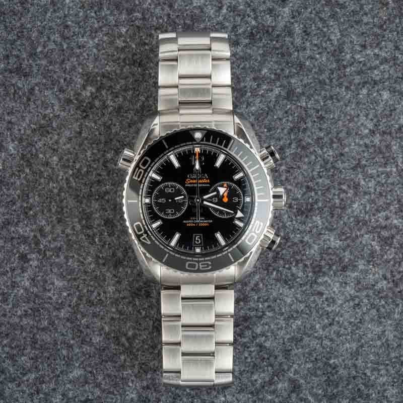 Pre-Owned Omega Seamaster Planet Ocean Black - 6