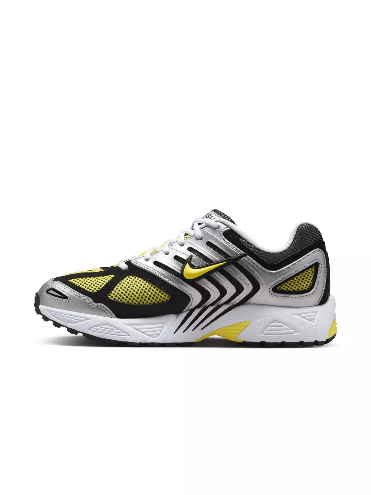 Air Pegasus 2005 "White/Opti Yellow/Metallic Silver/Black" Women's Shoe - 4