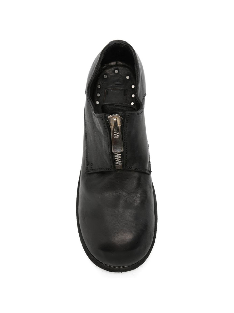 zip derby shoes 4