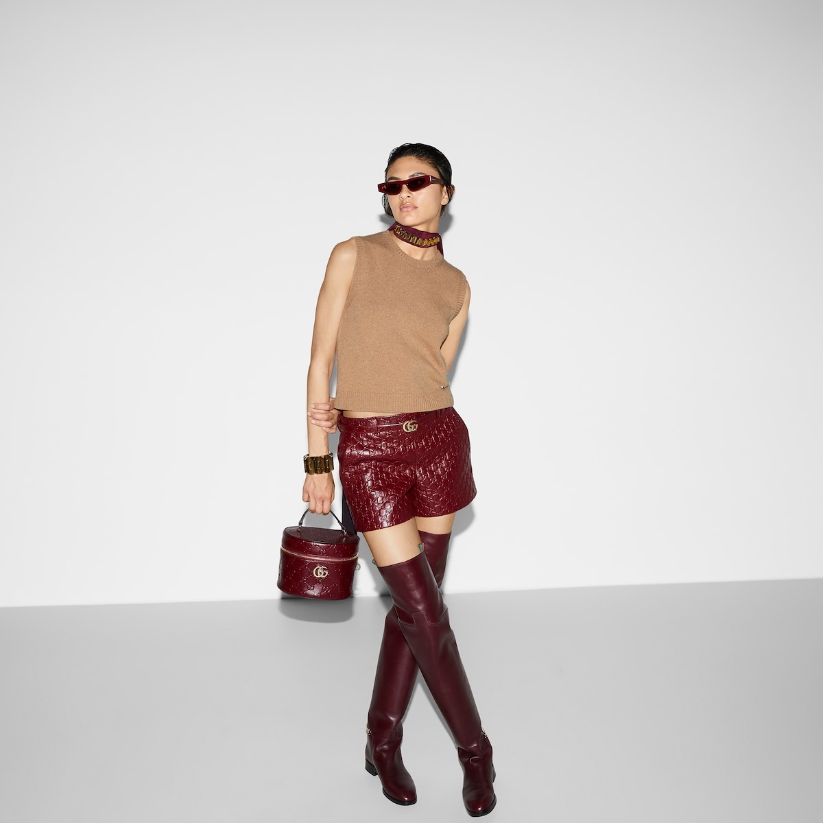 Wool and cashmere tank top - 6