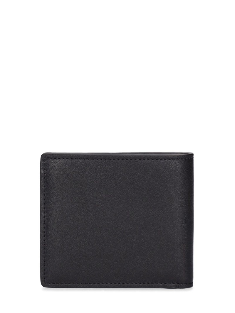 Leather logo bifold wallet - 3
