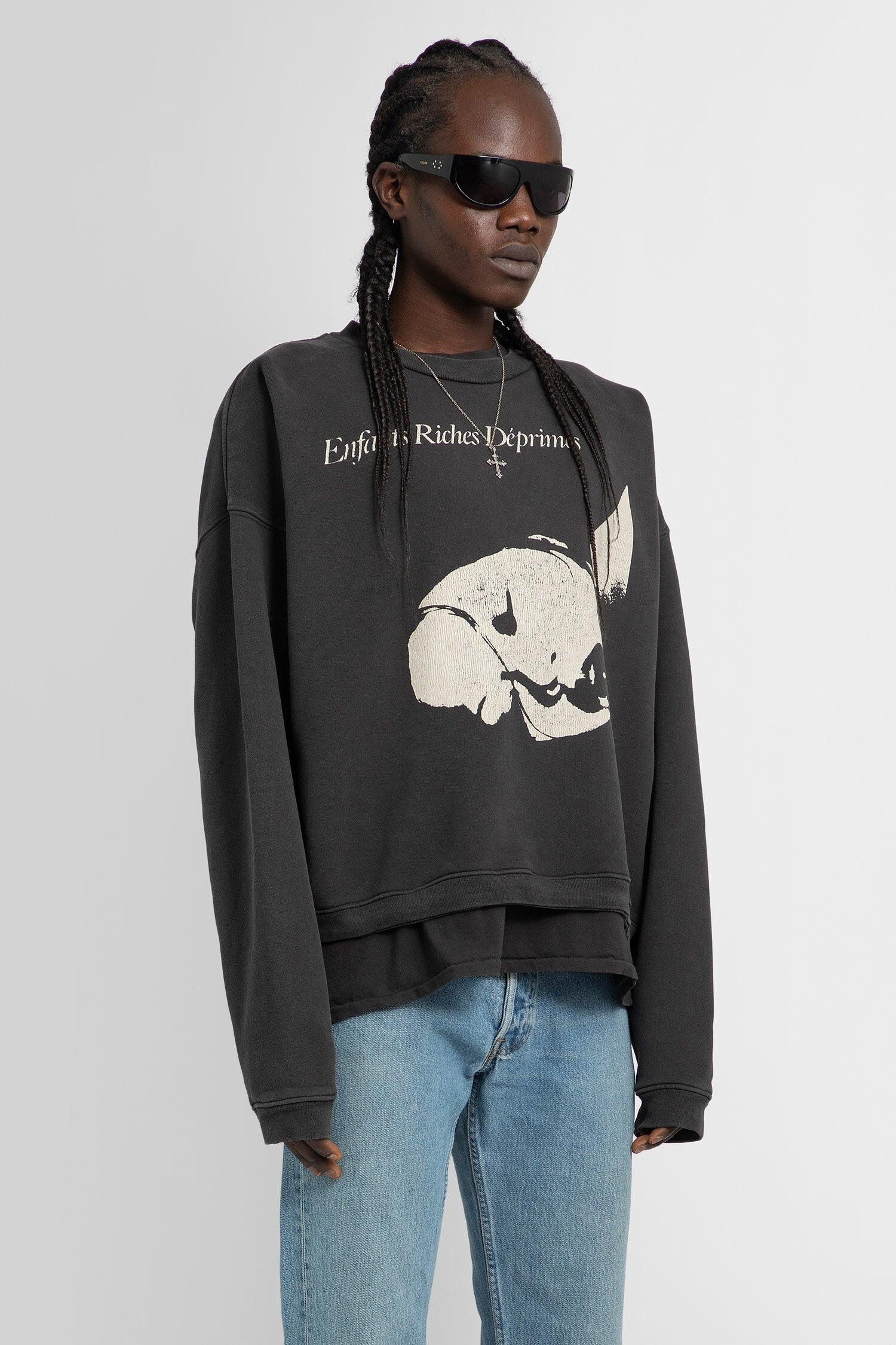ENFANTS RICHES DÉPRIMÉS MAN BLACK SWEATSHIRTS - 2