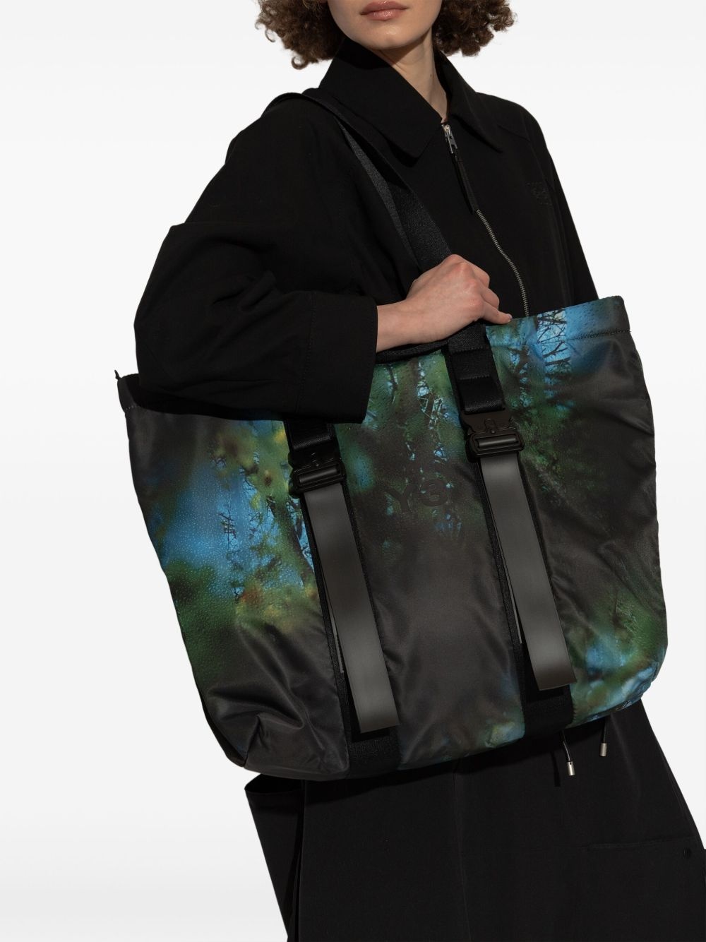 printed shopper bag - 2