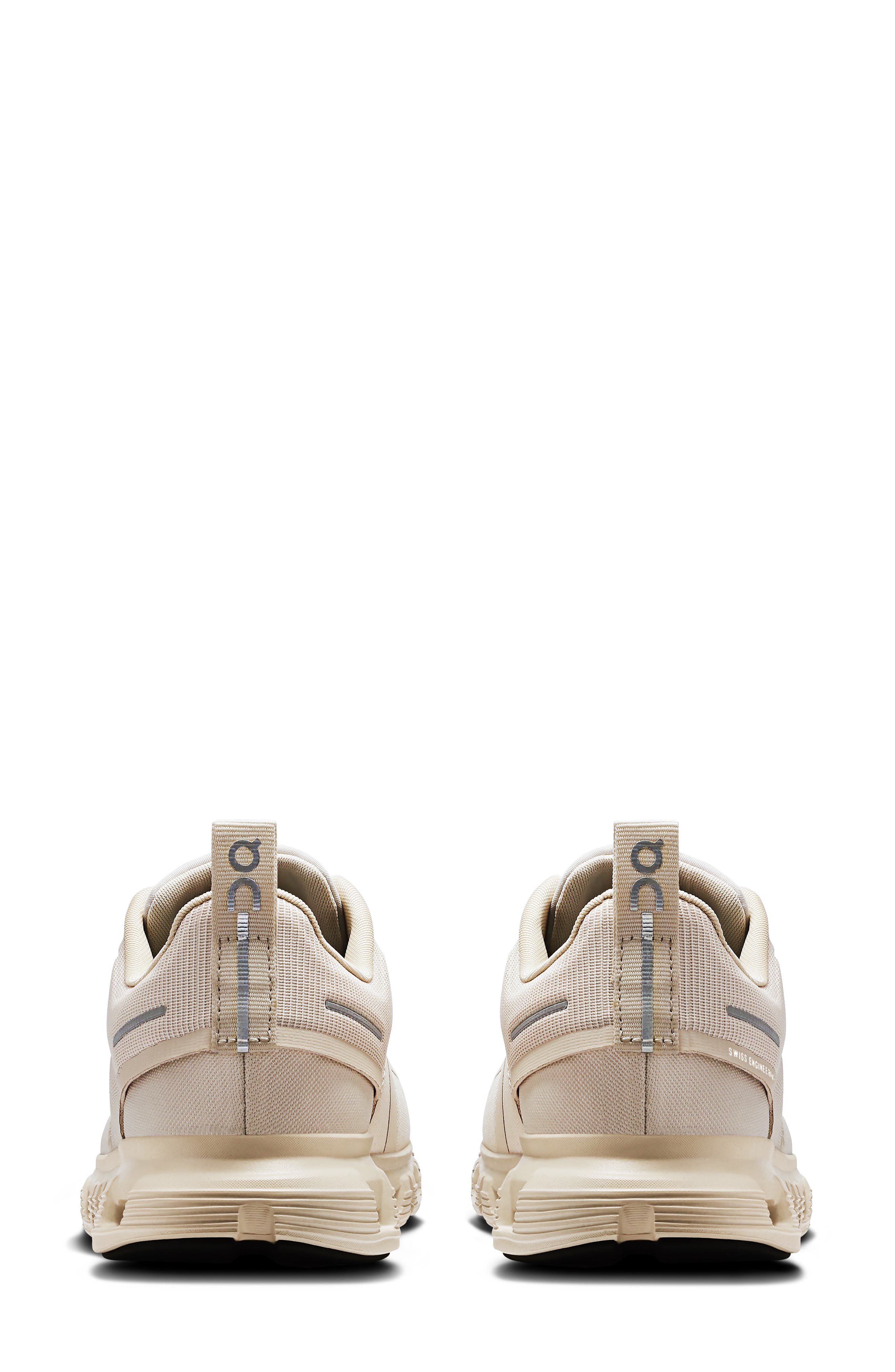 On Cloud 6 Waterproof Sneaker in Pearl/Cream at Nordstrom - 5