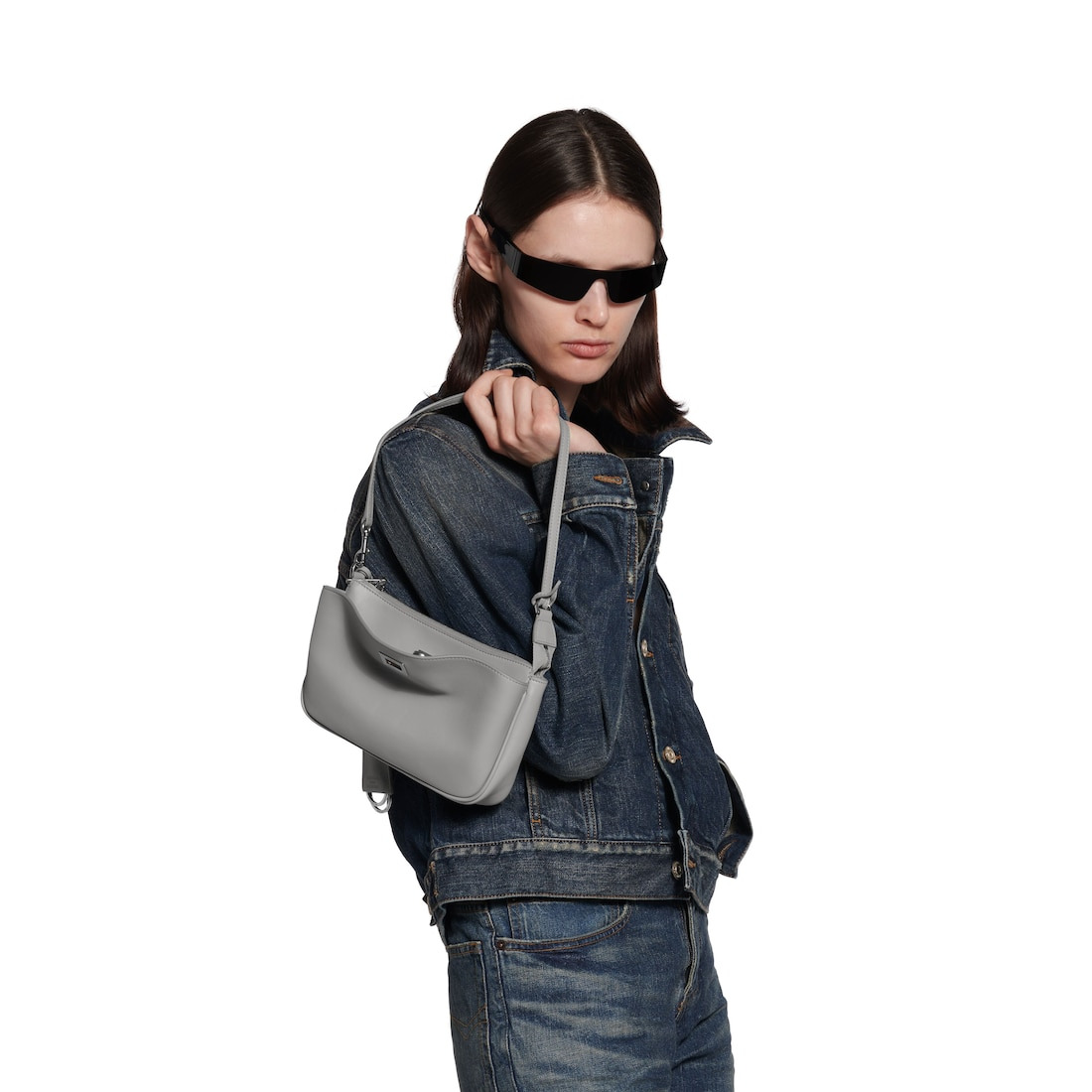 Women's Rodeo Sling Pochette in Cloud Grey - 8