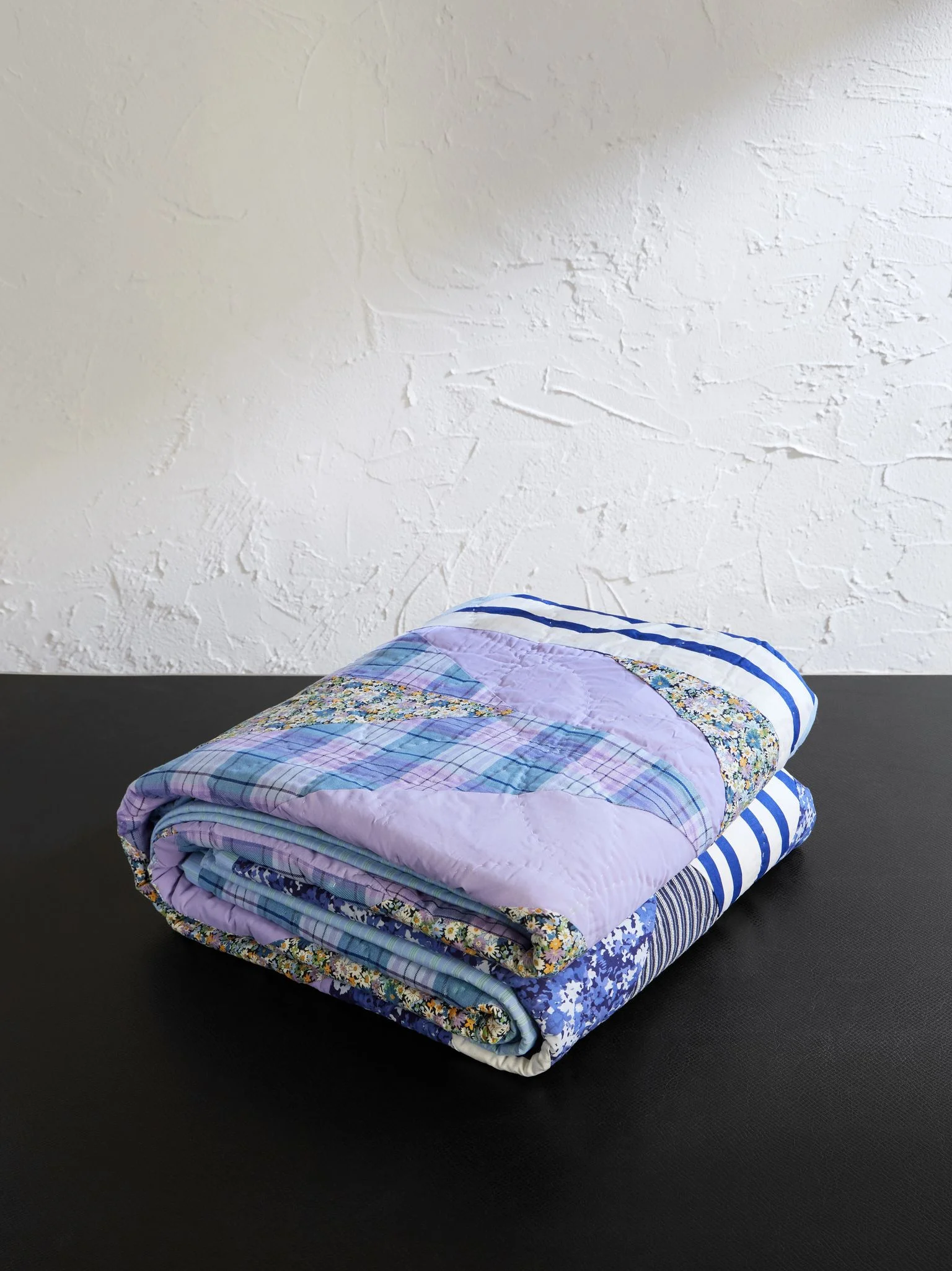 Pictures of Lily Queen Patchwork Cotton-Blend Throw Multi - 1