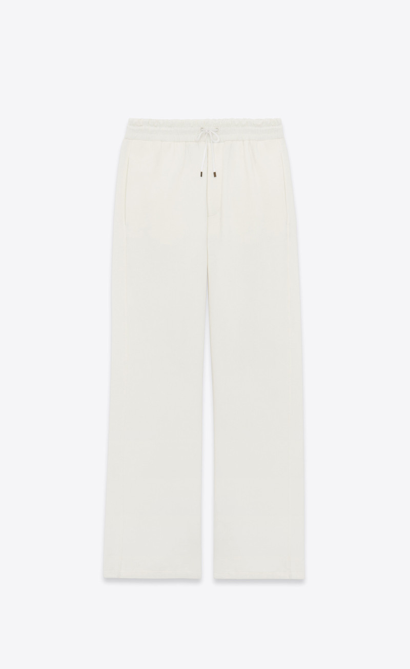 wide-leg sweatpants in fleece 1