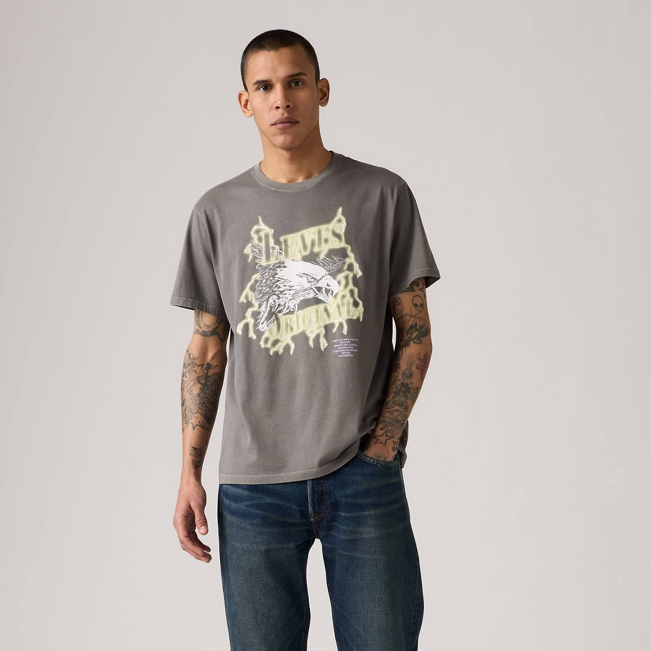 RELAXED FIT SHORT-SLEEVE GRAPHIC T-SHIRT - 2