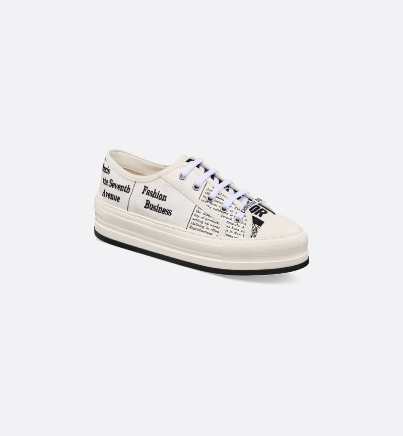 Walk'n'Dior Platform Sneaker 4