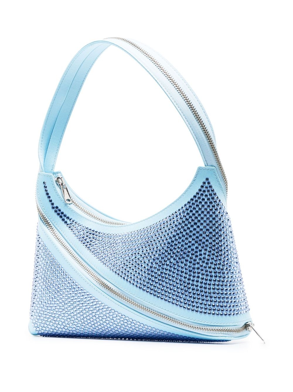 crystal-embellished shoulder bag - 4