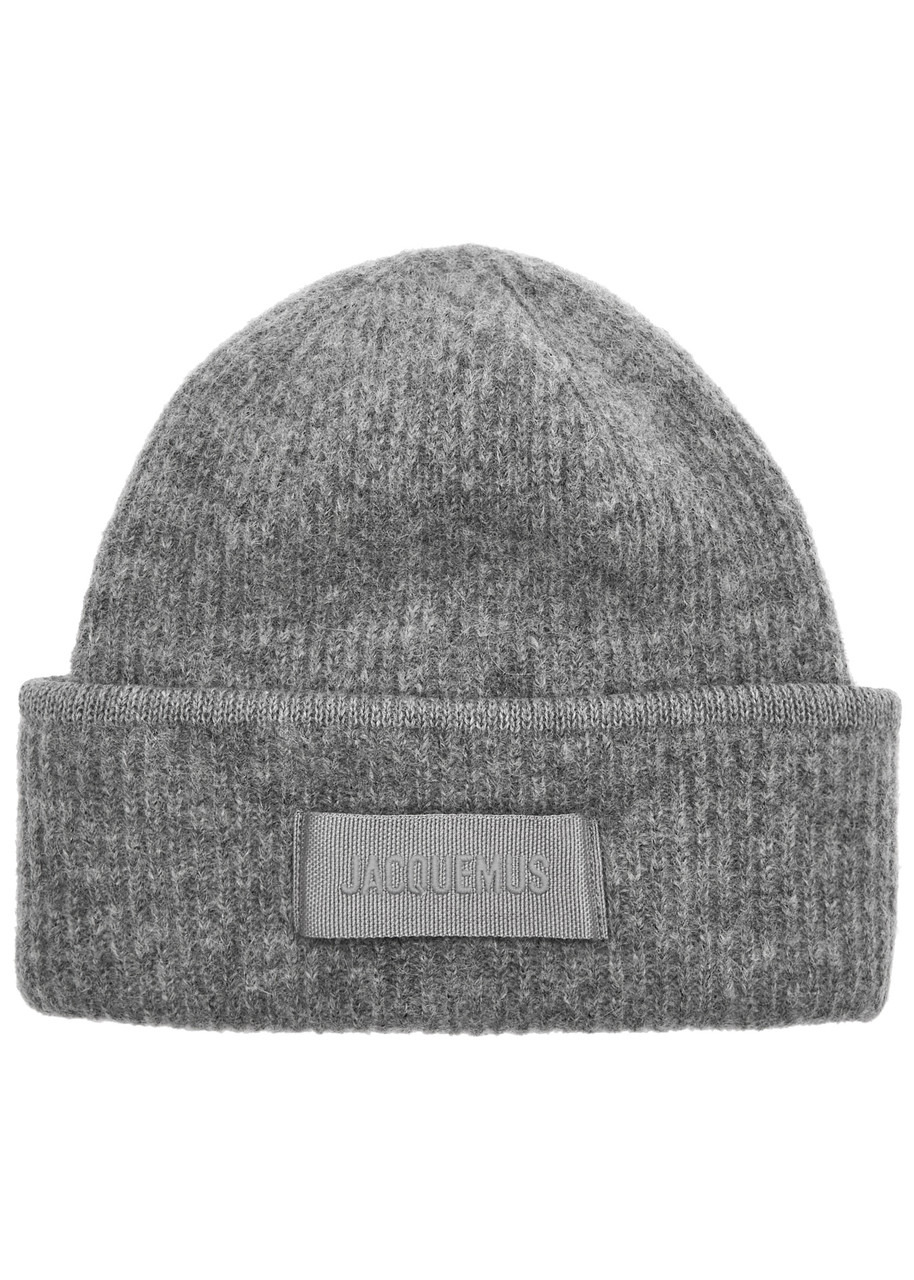 Jacquemus Le Bonnet Gros Grain Alpaca-blend Beanie - 1