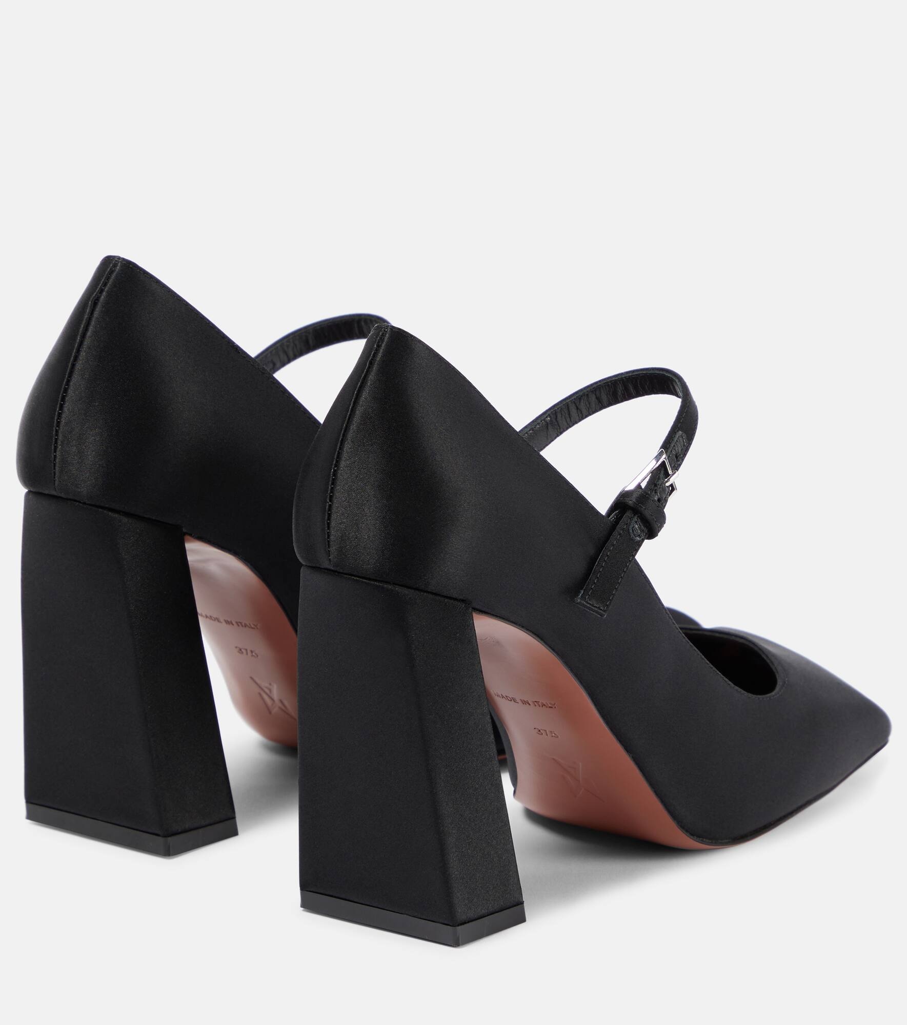 Charlotte 95 satin pumps - 3