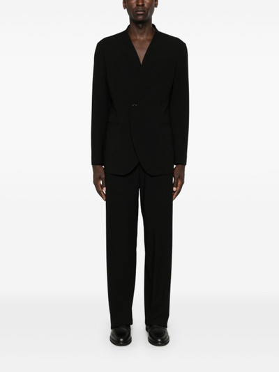 GIORGIO ARMANI single-breasted virgin wool suit outlook